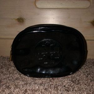 Tory Burch Patent Leather Cosmetics Bag